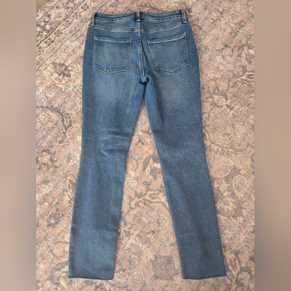 LC Lauren Conrad Distressed Skinny Jeans Size 10 - Picture 2 of 4